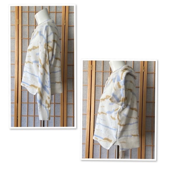 Madewell Tie Dye Broadway Cardigan Sweater - Picture 2 of 10